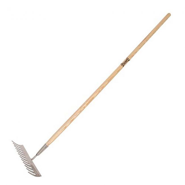 WILKINSON SOIL RAKE 12 TINE STAINLESS STEEL
